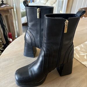 Steve Madden Block Heel Ankle Boots